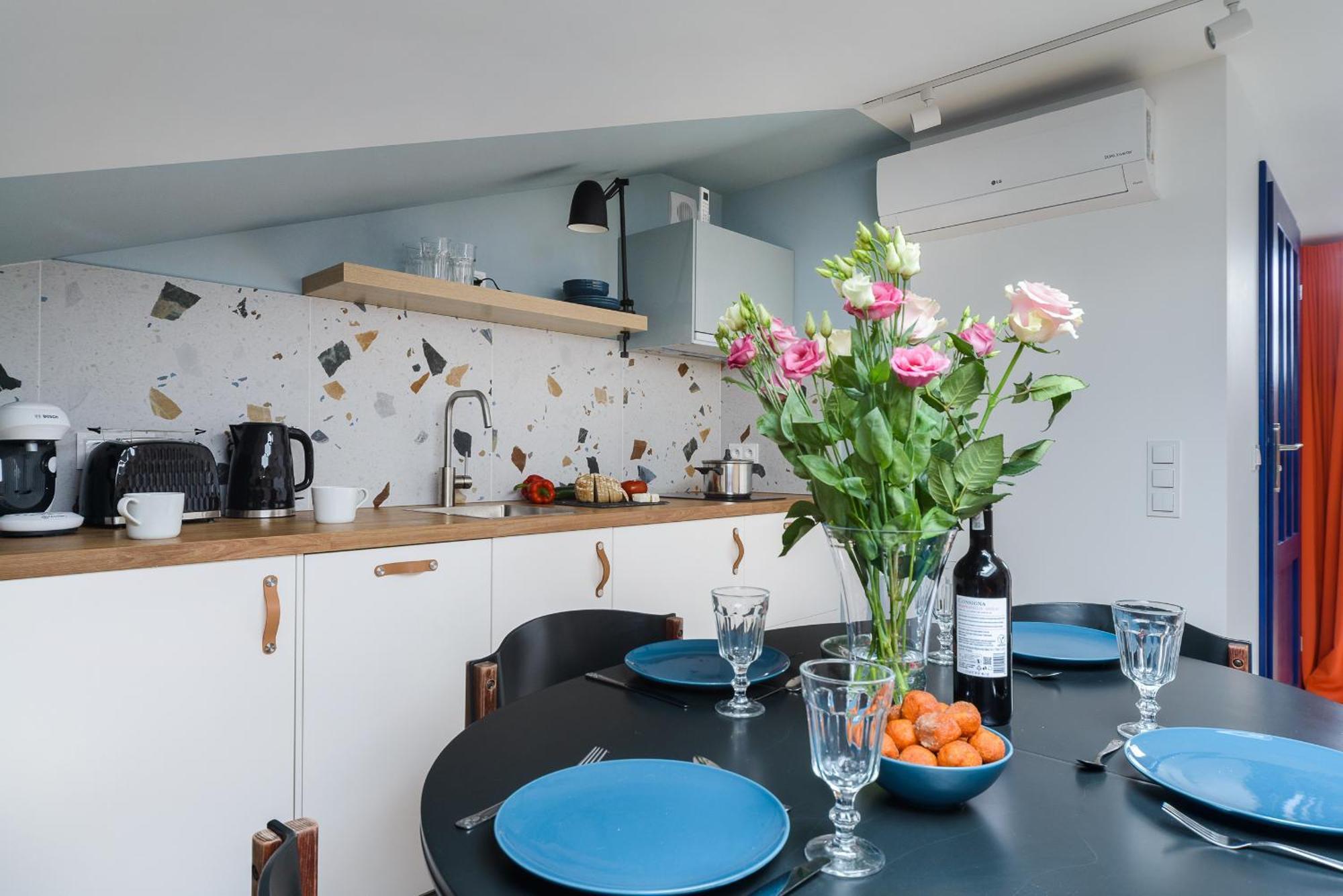 Zoliborz P&O Serviced Apartments وارسو الغرفة الصورة